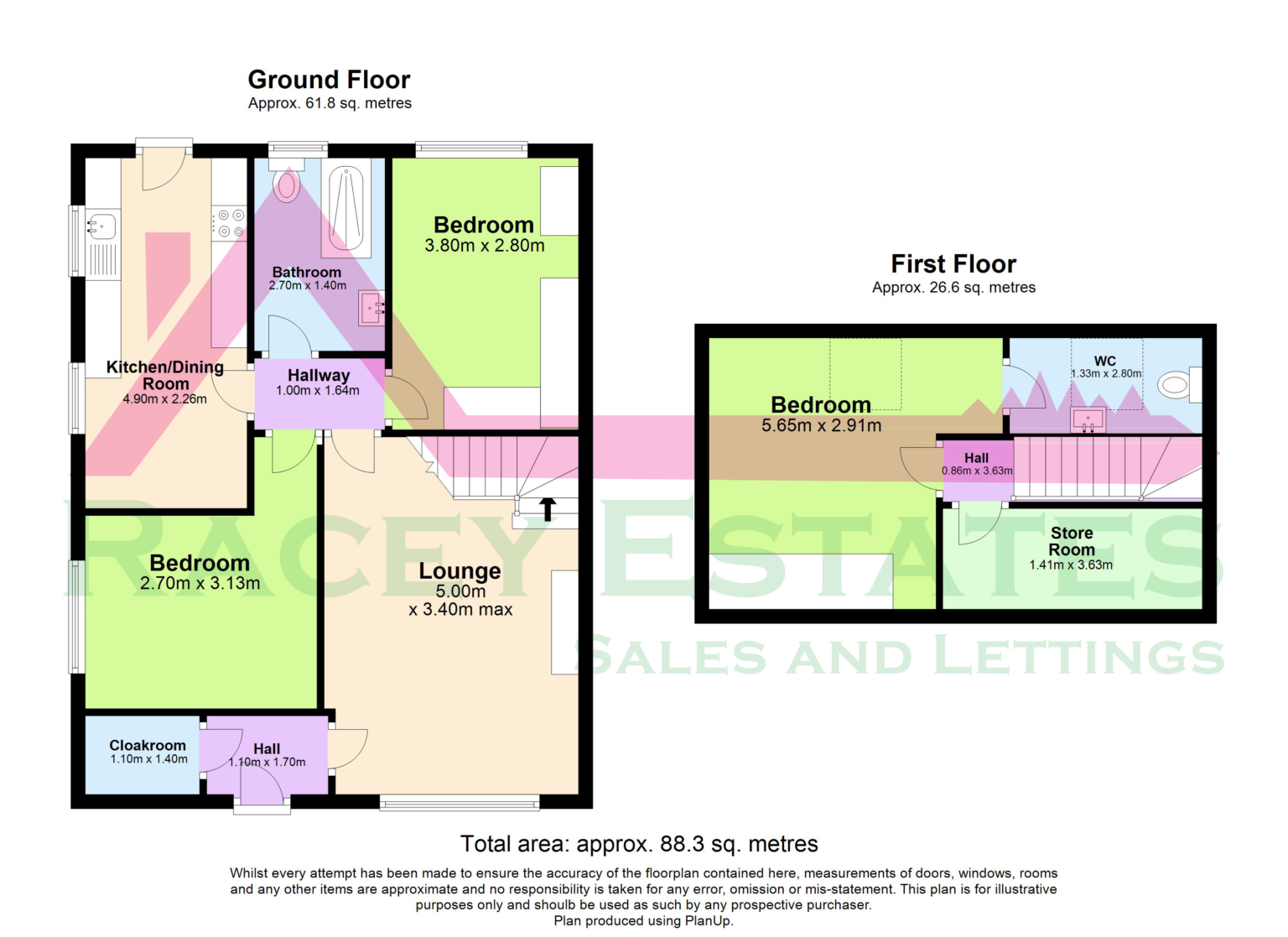 3 bed bungalow for sale in leigh