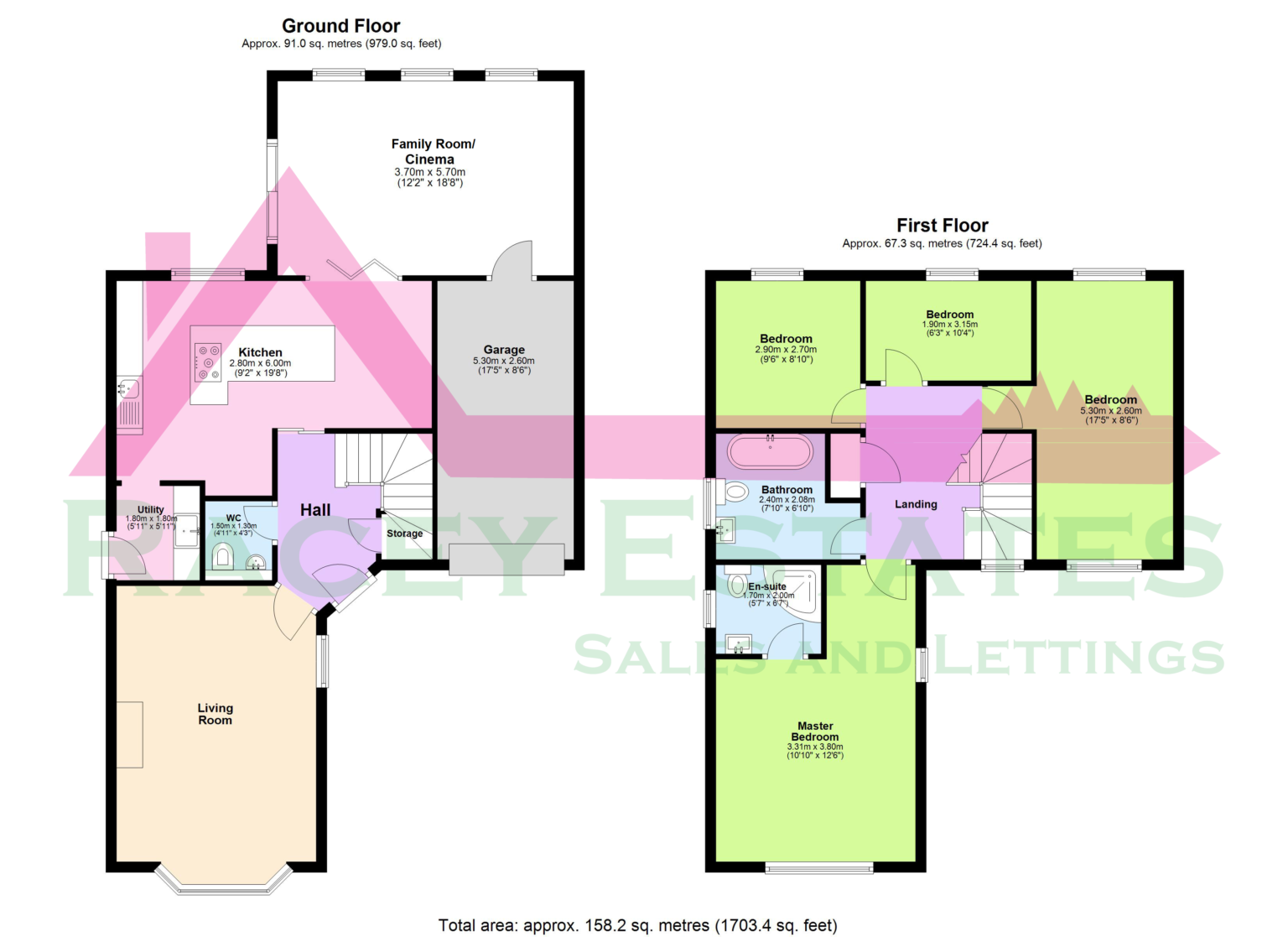 outstanding 4 bedroom detached family home for sale on Anemone Way, St. Helens