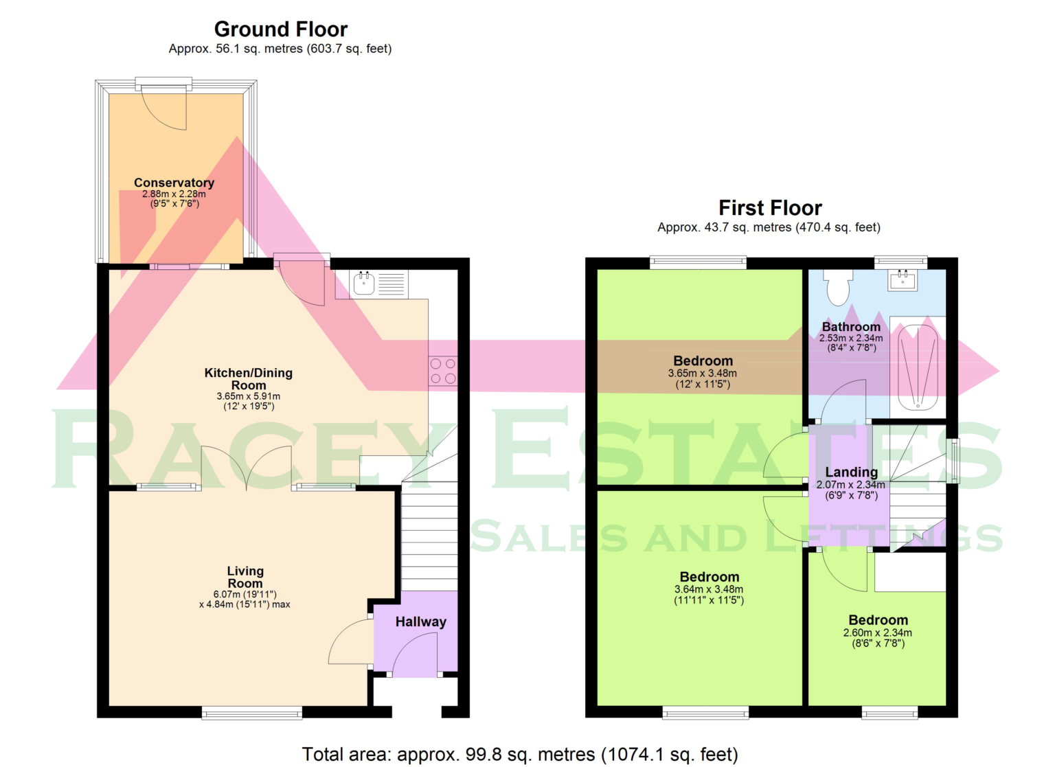 Spacious 3 Bedroom Semi-Detached Home For Sale in Newton-le-willows (WA12)