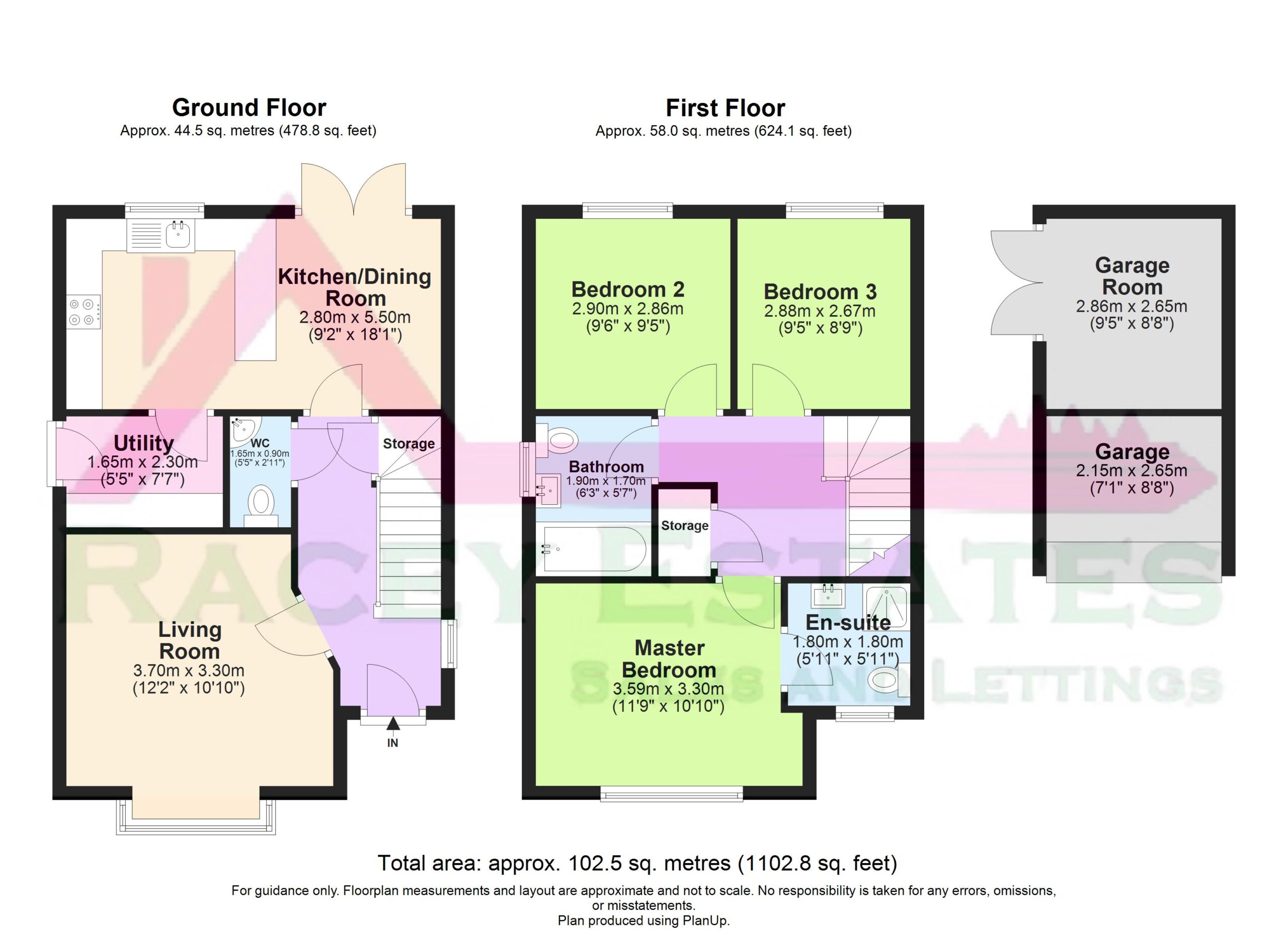 57 Garston, NEWTON-le-willows - all floors Beautifully Updated 3 Bedroom Detached Home For Sale in Newton-Le-Willows (WA12)